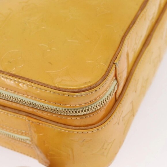 LOUIS VUITTON Monogram Vernis Marley Backpack Gris M91038 LV Auth 153042 main image 13